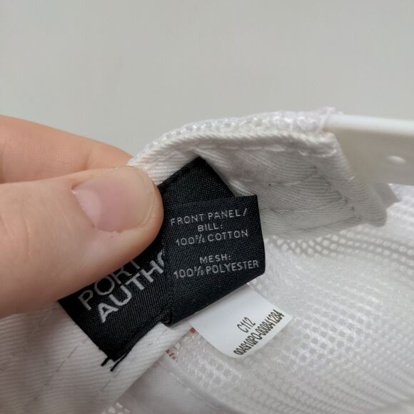 Con Fuerza Men's Snapback Mesh Back Hat Red White Embroidered Logo Adjustable - Picture 8 of 8